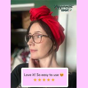The Delulu Headwrap: RED DELULU