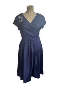 COLLECTIVE NAVY DRESS | XL