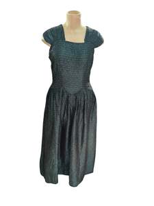 METALLIC GREEN GOWN | 18