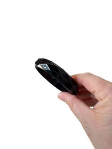 Preloved Bangles: BLACK HEX BANGLE