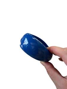 Preloved Bangles: BLUE ABSTRACT BANGLE