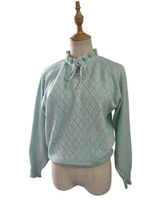 Sz 15: GLENGYLE PIE CRUST KNIT  | 12