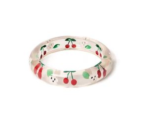 MIDI DUCHESS CHERRY CLEAR BANGLE
