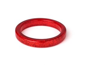 Jewellery 1: RED GLITTER MIDI BANGLE