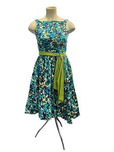 Dresses 1: PIN UP GIRL BLUE DRESS | L