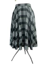 VOH BLUE TARTAN SKIRT | L