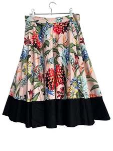 Sz 12: LINDY BOP SUMMER GARDEN SKIRT | 12