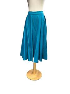 Sz 10: VANESSA KELLY TEAL SKIRT | 10