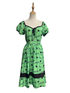 Sz 10: UNIQUE VINTAGE BETTLEJUICE DRESS | M/10