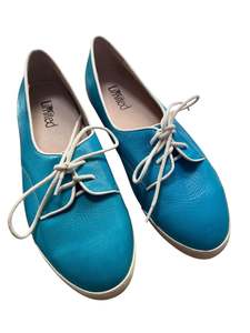 Rewind Shoes: BLITZ BLUE FLATS | 7