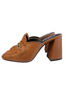 Rewind Shoes: OKAS TAN MULES | 7