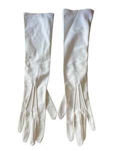 CHANCELLOR LONG WHITE GLOVES