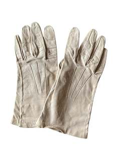 TAN LEATHER GLOVES