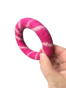 Preloved Bangles: FELT BANGLES