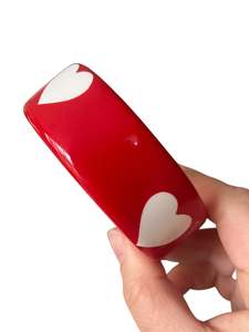 Preloved Bangles: RED HEART BANGLE