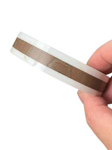 WHITE WOOD INLAY BANGLE