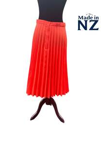 BLUES ORANGE RETRO SKIRT | 10