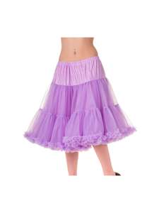 Petticoats: LAVENDER DOUBLE PETTICOAT