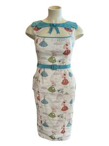 KITTEN DAMOUR WIGGLE DRESS | 14