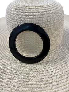 Preloved Bangles: FLAT BLACK BANGLE