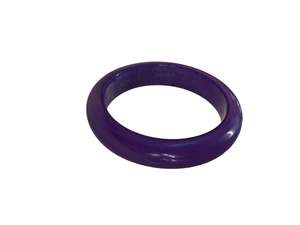 PURPLE GLITTER BANGLE