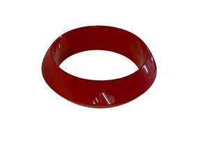 RED TAPERED BANGLE