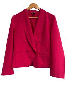 YESSICA HOT PINK BLAZER SZ 10