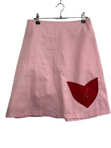 Sale: COTTON CANDY - PINK CHERRY SKIRT sz 8