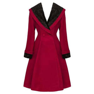 HELL BUNNY RED COAT | 3XL