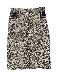 Sz 18: BANNED LEOPARD SKIRT | 2XL