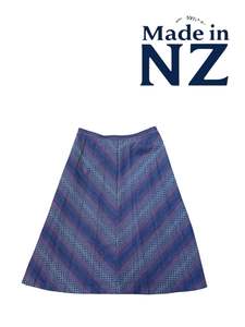 Sz 14: VINTAGE NINON MODES DOTTED SKIRT | 14