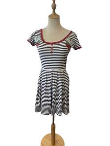 HELLBUNNY NAUTICAL DRESS | S