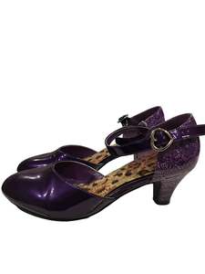 SUGARPOP PURPLE KITTEN HEELS | 6