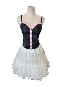 GOSSIP BRA PINK & BLACK | 8B