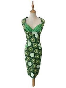 Sz8: KIWIFRUIT DARLENE DRESS | 8