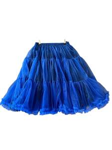BLUE AND BLACK PETTICOAT | S