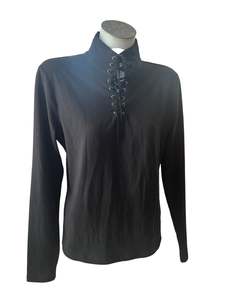 DANGERFIELD LONG SLEEVE BLACK TOP | 12