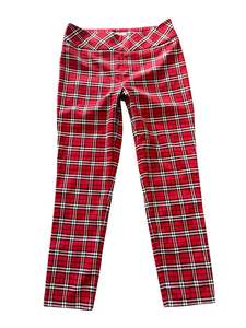 Sz 12: REVIEW RED TARTAN PANTS| 12
