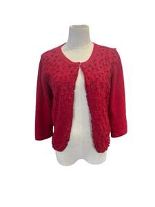 Sz 12: KALIKO ANGORA CARDI | 12