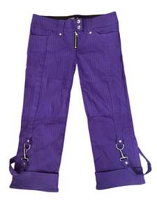Sz 10: LIP SERVICE PURPLE CAPRIS | 10