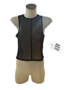 Sz 10: BLACK FRIDAY SHEER TOP | 10