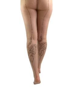 Products: SNAKE BACK SEAM TIGHTS