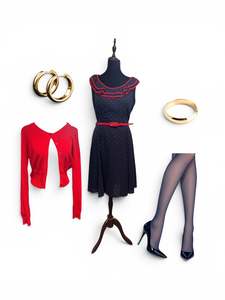 REVIEW RED POLKADOT DRESS | 10
