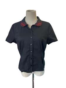 Sz 12: REVIVAL BLACK LIPS SHIRT | 12