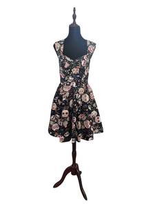 HELLBUNNY DAY OF THE DEAD DRESS | M