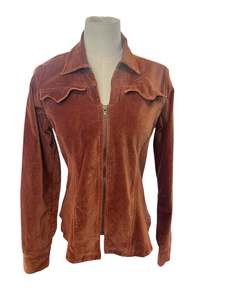 VELVET ZIP UP 70S SHIRT | 10