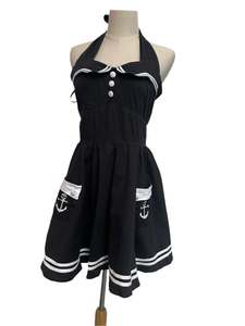 HELLBUNNY SKULL NAUTICAL DRESS | 10