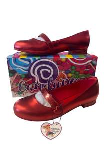 Rewind Shoes: CANDY POP RED KANSAS SHOES | 8
