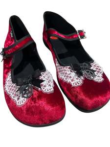 HOT CHOCOLATE VELVET SHOES | 41