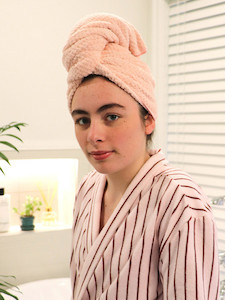 Products: Honeydew Toweling Hair Wrap